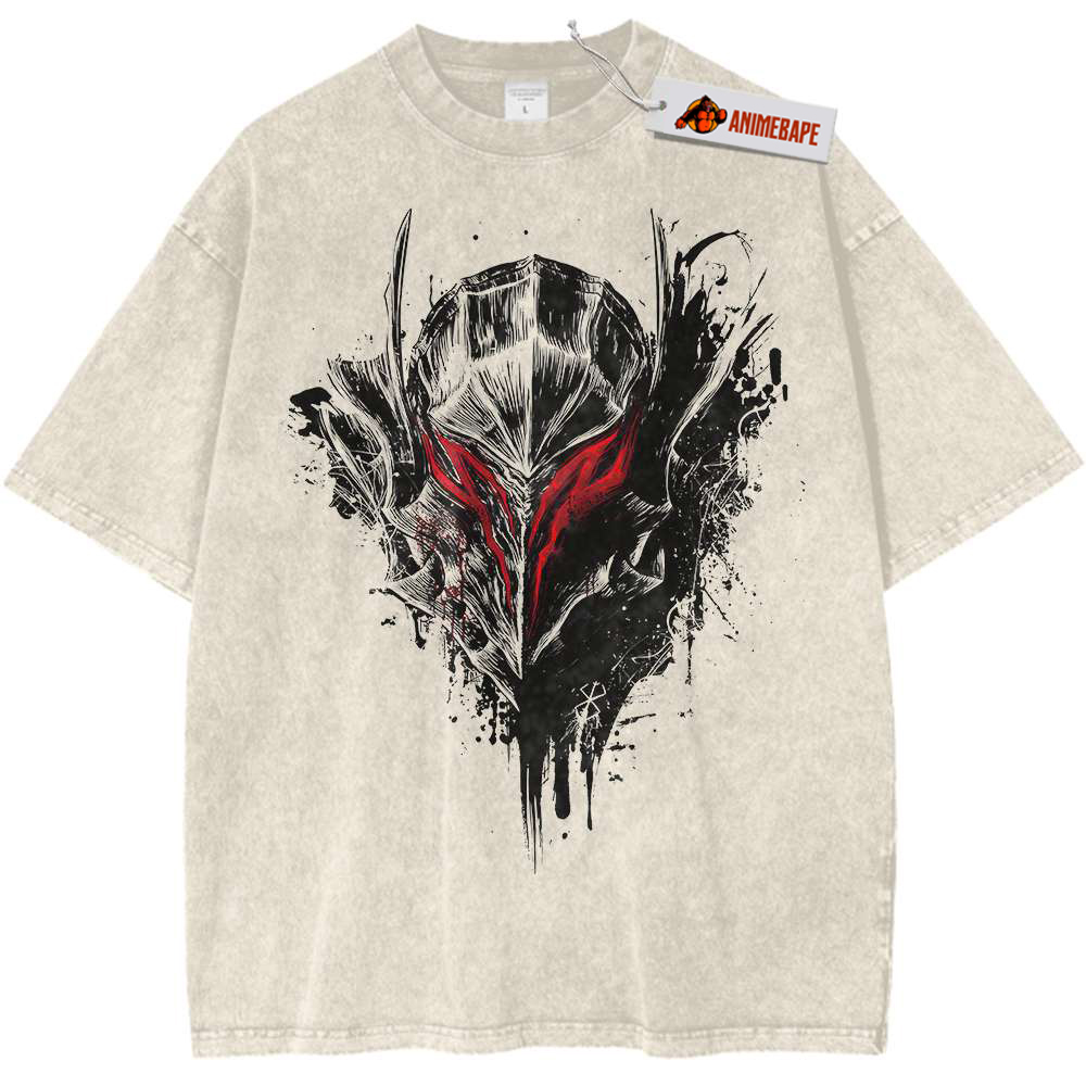 Berserk Guts Vintage Anime T-Shirt, Soft Graphic Tee for Fans