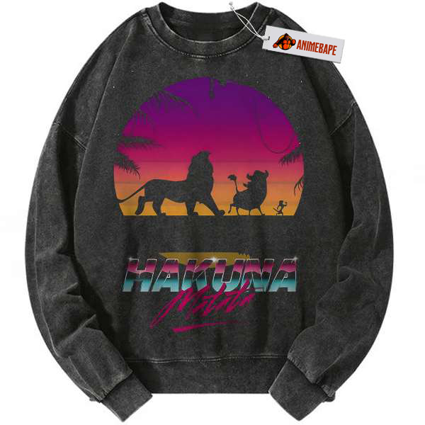 Disney The Lion King Hakuna Matata Vintage Sweatshirt
