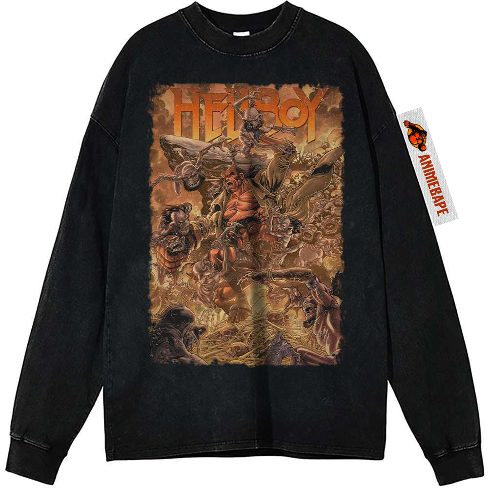 Hellboy Vintage Movie Sweatshirt for Men and Women