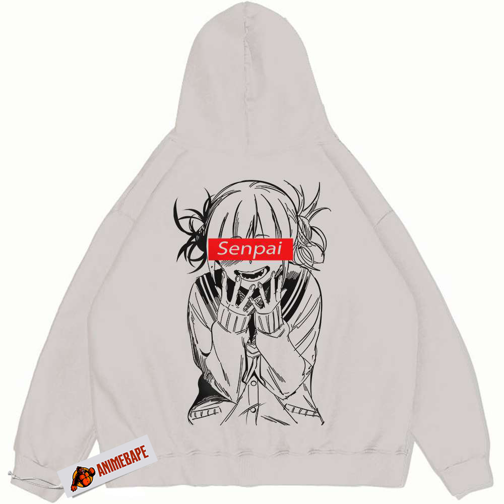 Himiko Toga My Hero Academia Vintage Hoodie, Anime Hoodie for Fans