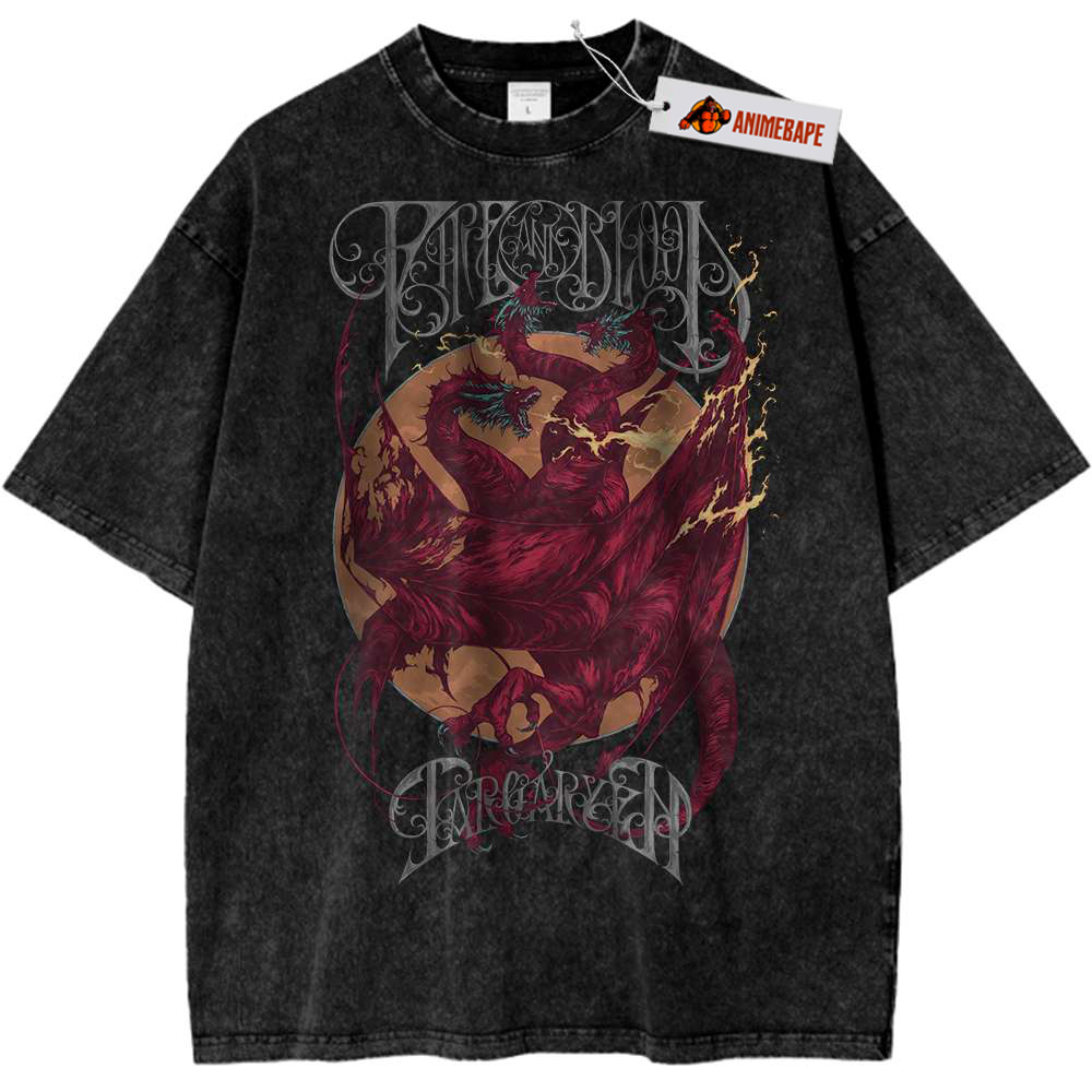 House Of The Dragon Vintage Tee, Game Of Thrones Movie Shirt