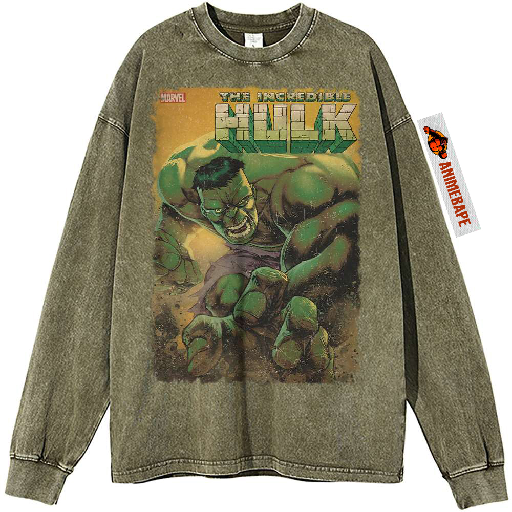 Marvel Comics Hulk Vintage Sweatshirt for Men