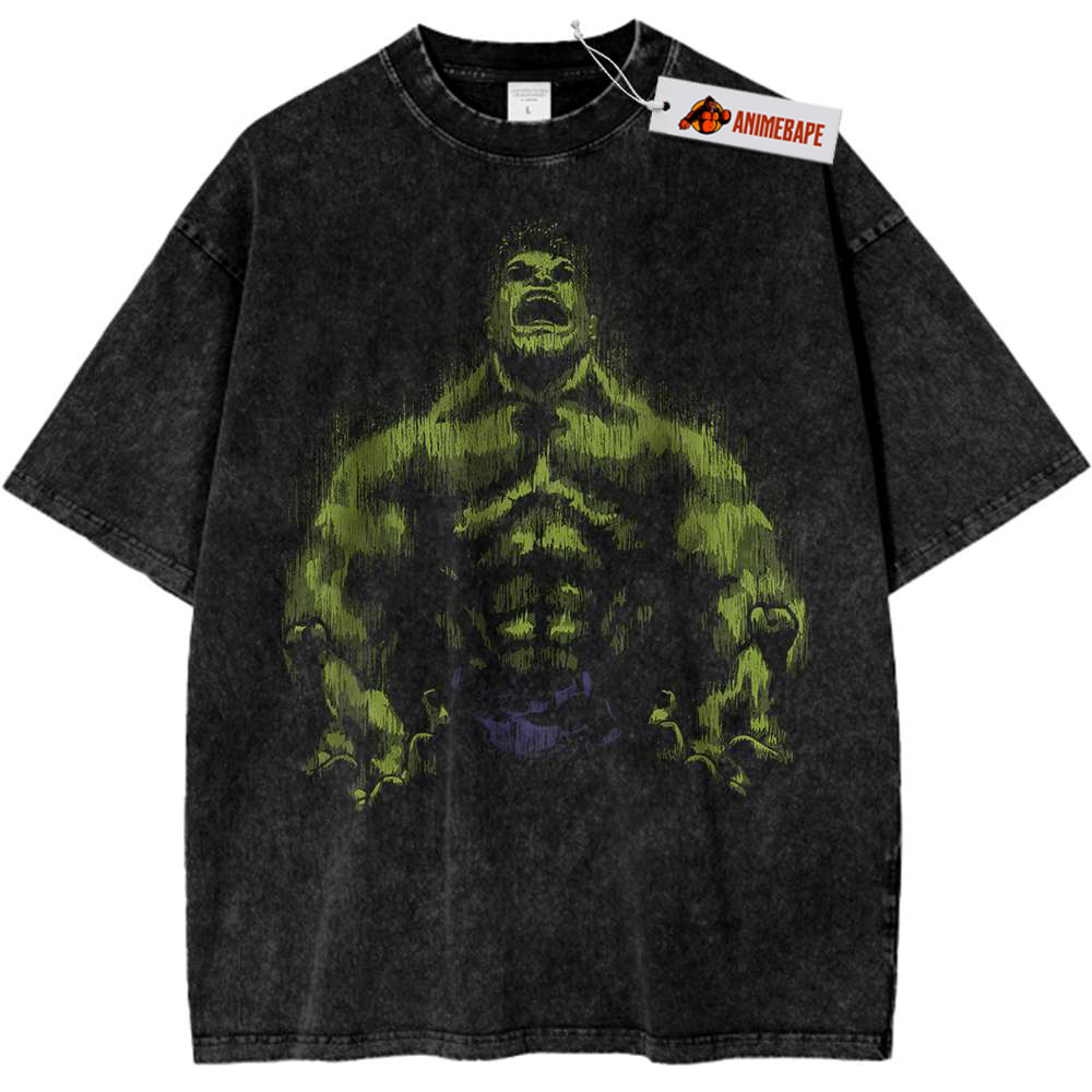 Marvel Hulk Vintage T-Shirt, Classic Comics Inspired Shirt