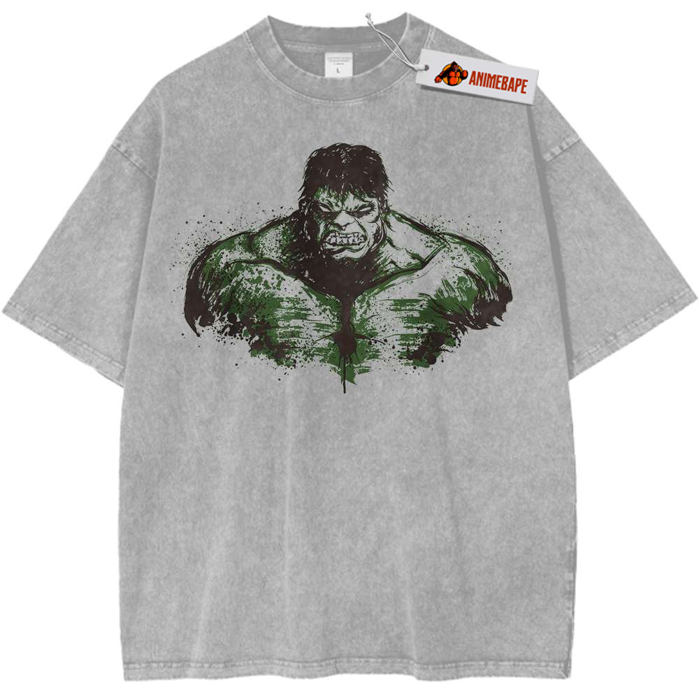 Marvel Hulk Vintage T-Shirt, Classic Comics Graphic Tee