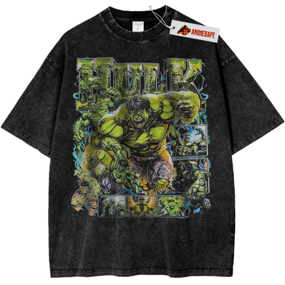 Marvel Hulk Vintage T-Shirt | Classic Comic Graphic Tee