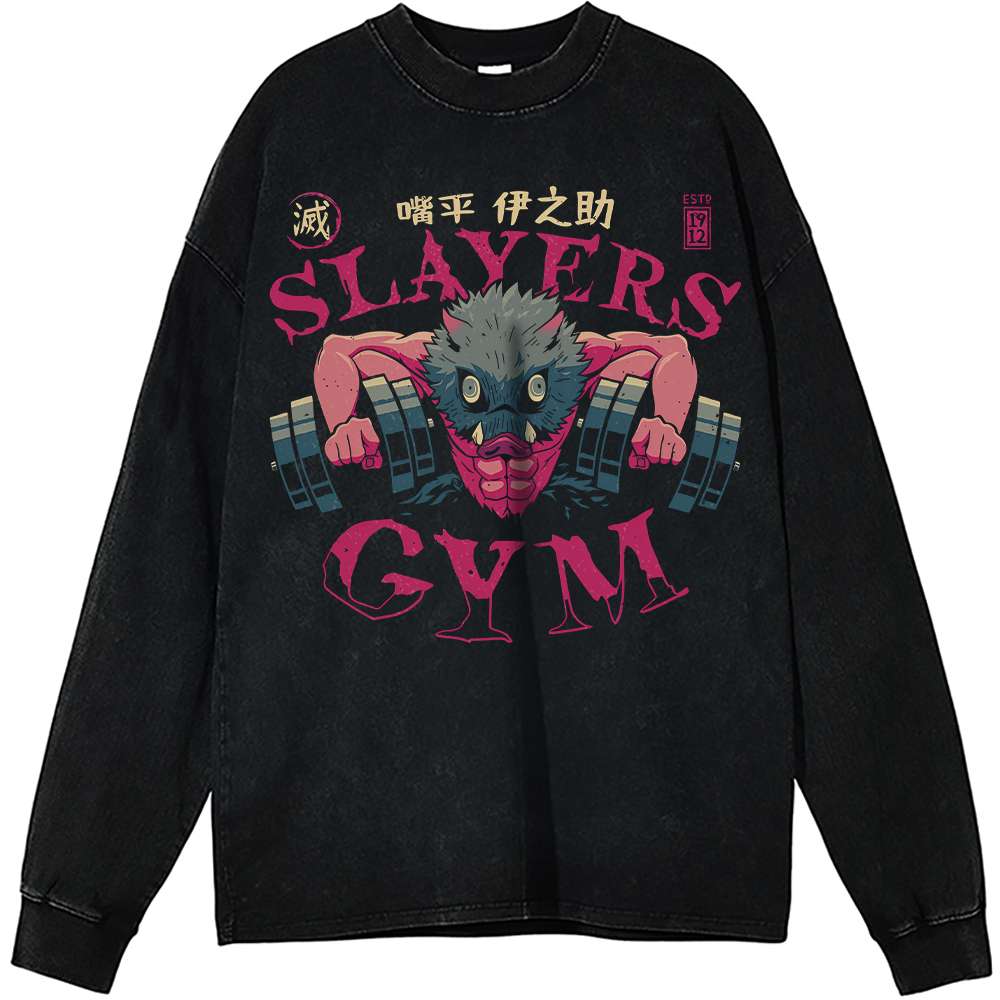 Demon Slayer Inosuke Hashibira Vintage Sweatshirt for Anime