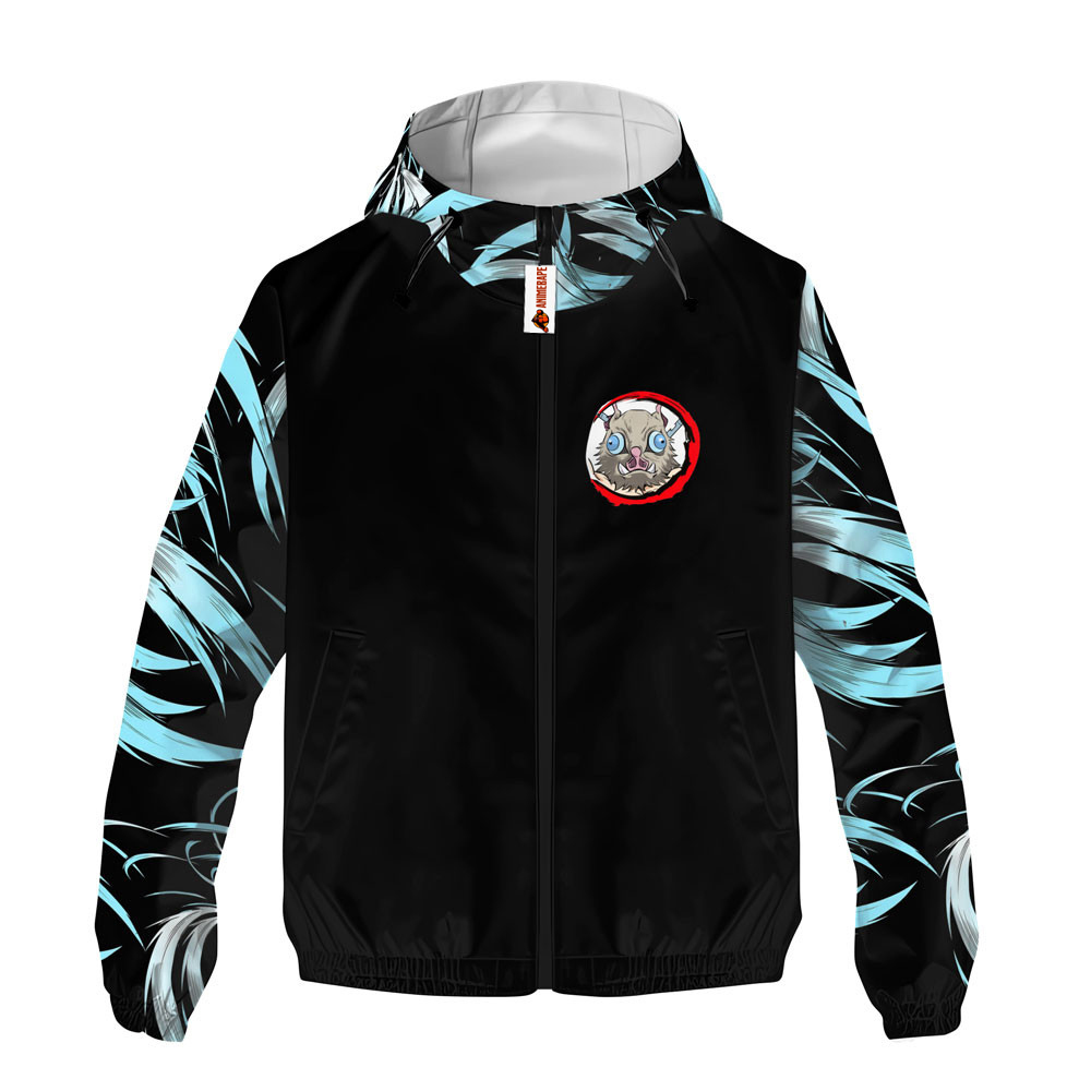 Inosuke Anime Inspired Windbreaker Jacket for Men and Women