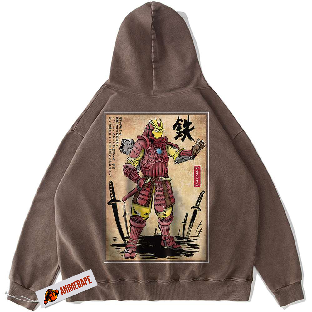 Vintage Iron Man Hoodie for Marvel Comics Fans Iron