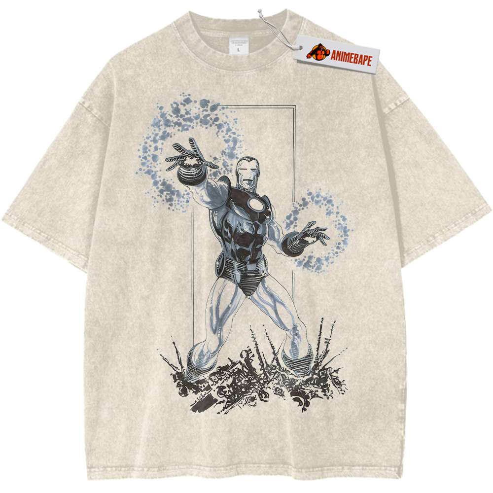 Vintage Iron Man Marvel Comics Tee Shirt for Men Iron