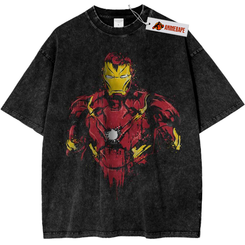 Iron Man Vintage Tee, Marvel Comics Apparel for Fans