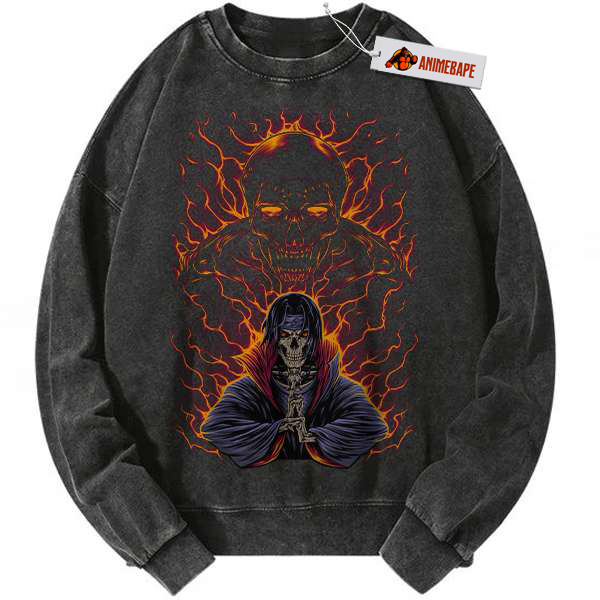 Itachi Uchiha Vintage Anime Sweatshirt, Naruto Design Sweatshirt