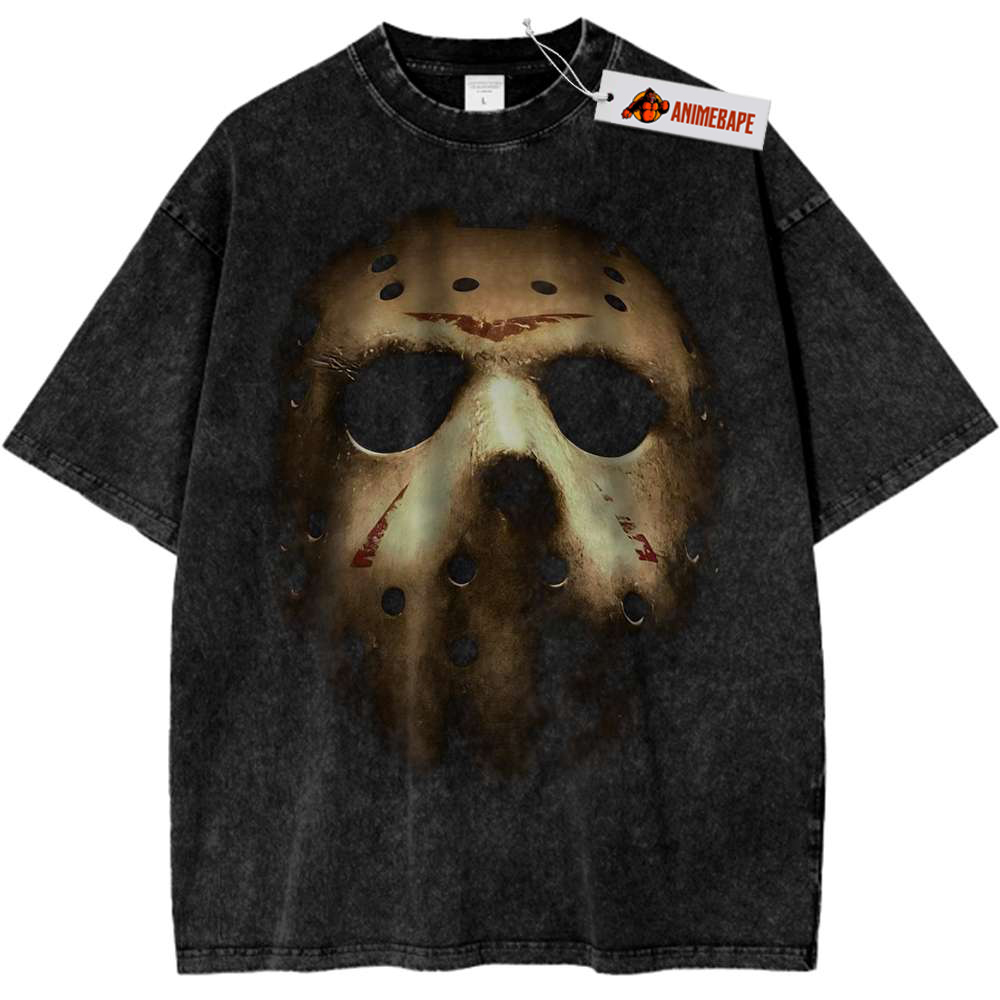 Friday the 13th Jason Voorhees Vintage Horror T-Shirt, Halloween Shirt