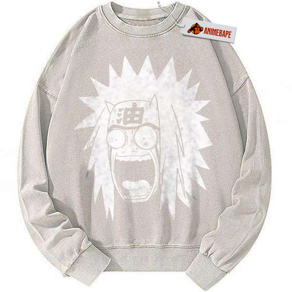 Jiraiya Naruto Vintage Anime Sweatshirt for Fans and Collectors
