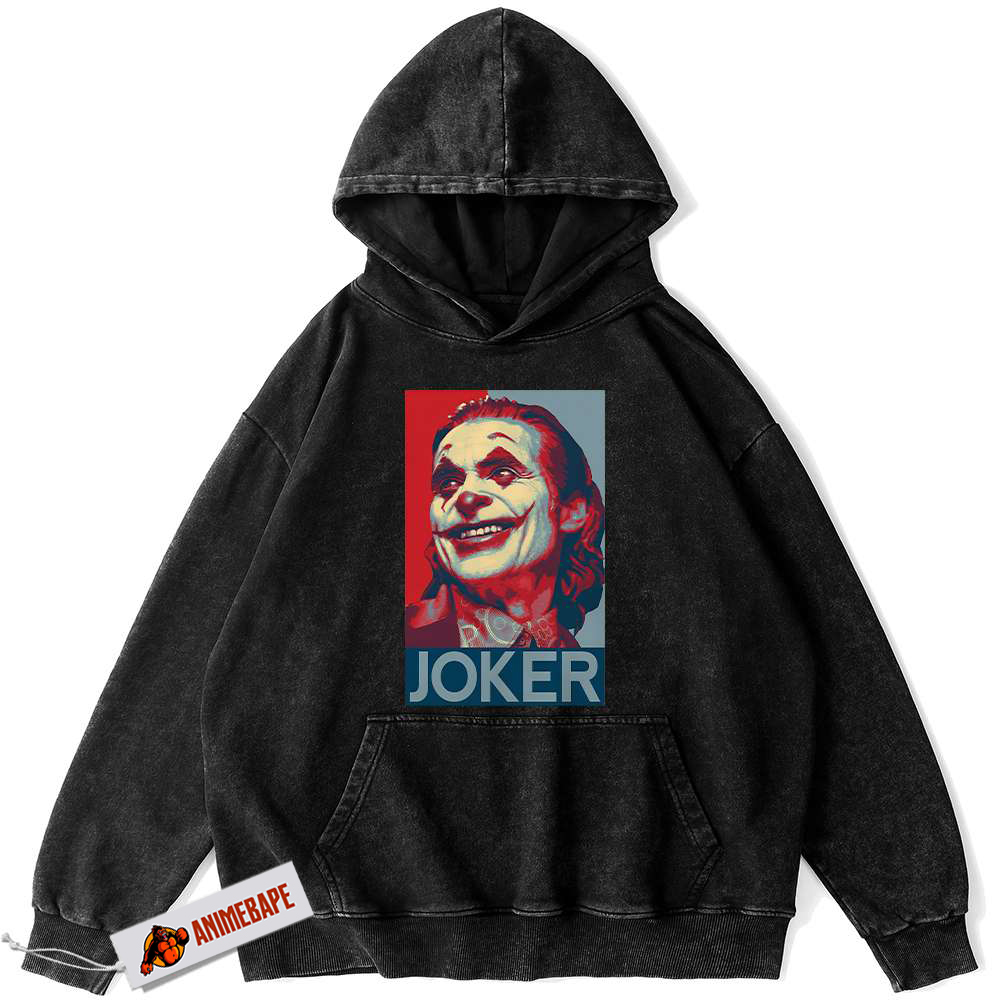 Joker Vintage Hoodie for Men, DC Comics Apparel Hot Trend