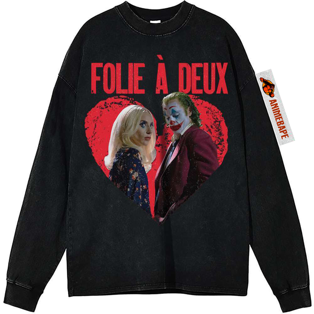 Joker Vintage Sweatshirt, DC Comics Apparel for Fans