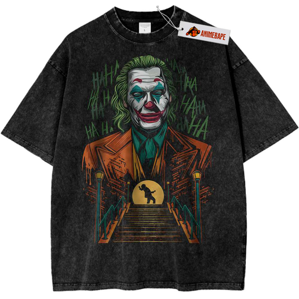 Vintage Joker Shirt, DC Comics Graphic Tee for Men