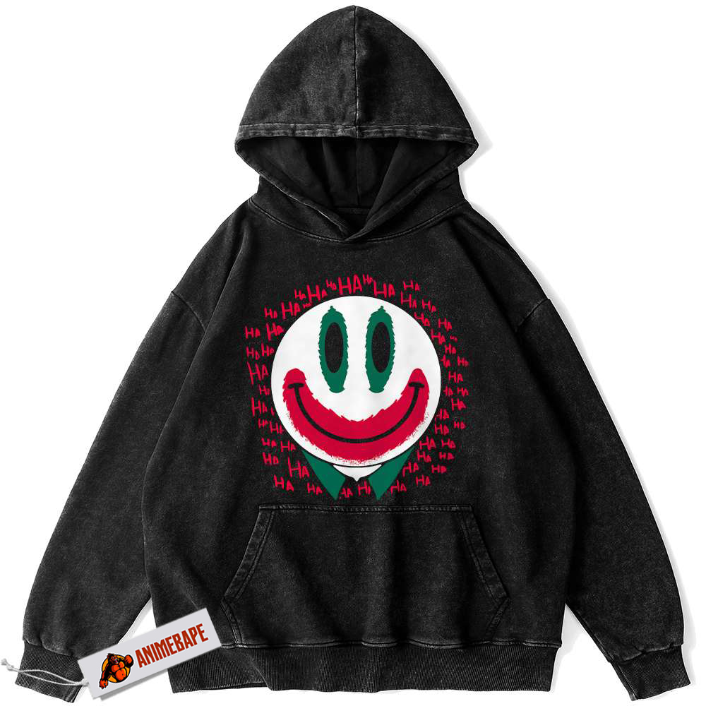 Joker Vintage Hoodie for Men | DC Comics Apparel JokerHoodie,