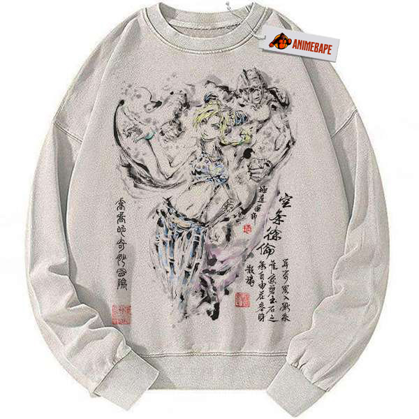 Jolyne Cujoh JoJos Bizarre Adventure Vintage Anime Sweatshirt