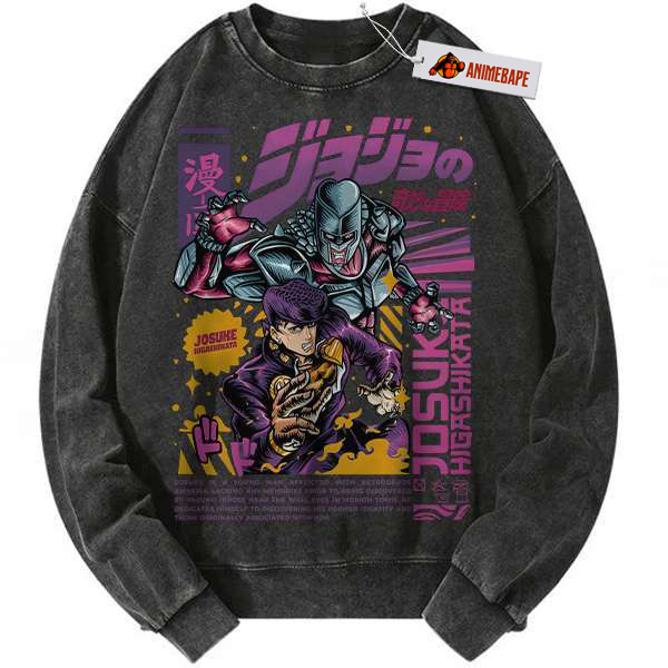 Josuke Higashikata Anime Sweatshirt, JoJos Bizarre Adventure Sweater
