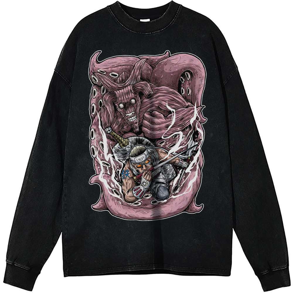 Killer Bee Vintage Naruto Anime Sweatshirt Killer