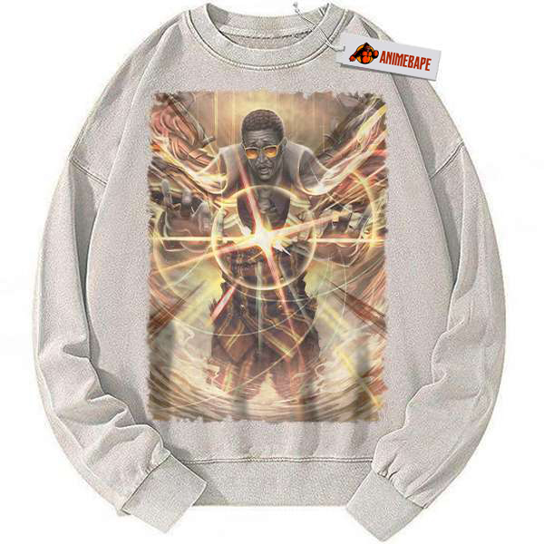 Kizaru Borsalino Anime Sweatshirt, Vintage One Piece Sweater