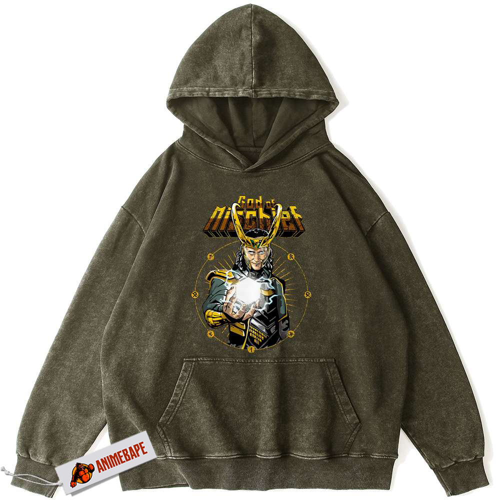 Marvel Comics Loki Vintage Hoodie for Fans and Collectors