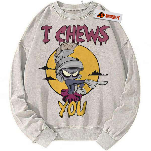 Looney Tunes Marvin the Martian Vintage Animated Sweatshirt