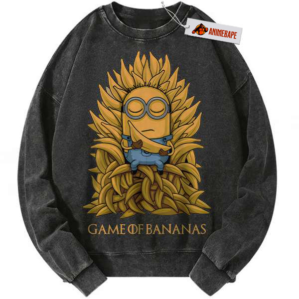 Animated Minions Vintage Sweatshirt for Kids and Adults