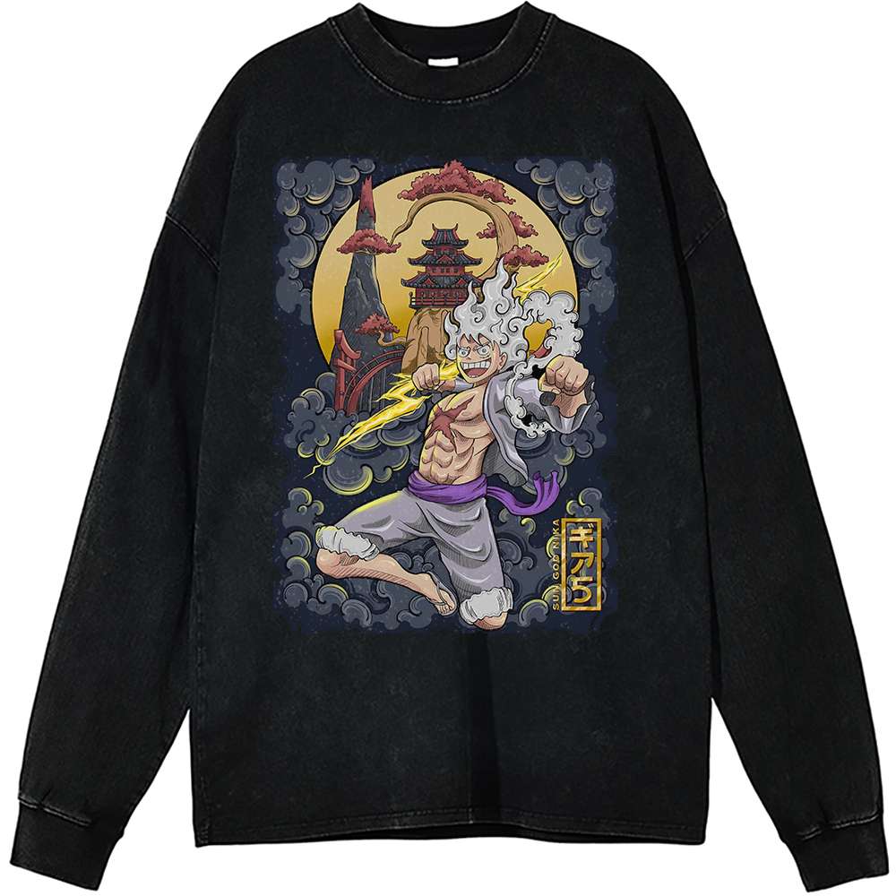 One Piece Monkey D Luffy Vintage Sweatshirt