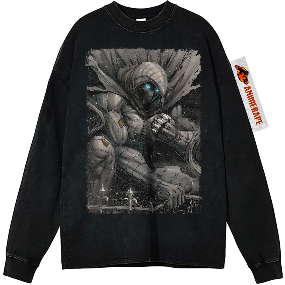 Moon Knight Vintage Sweatshirt, Marvel Comics Apparel