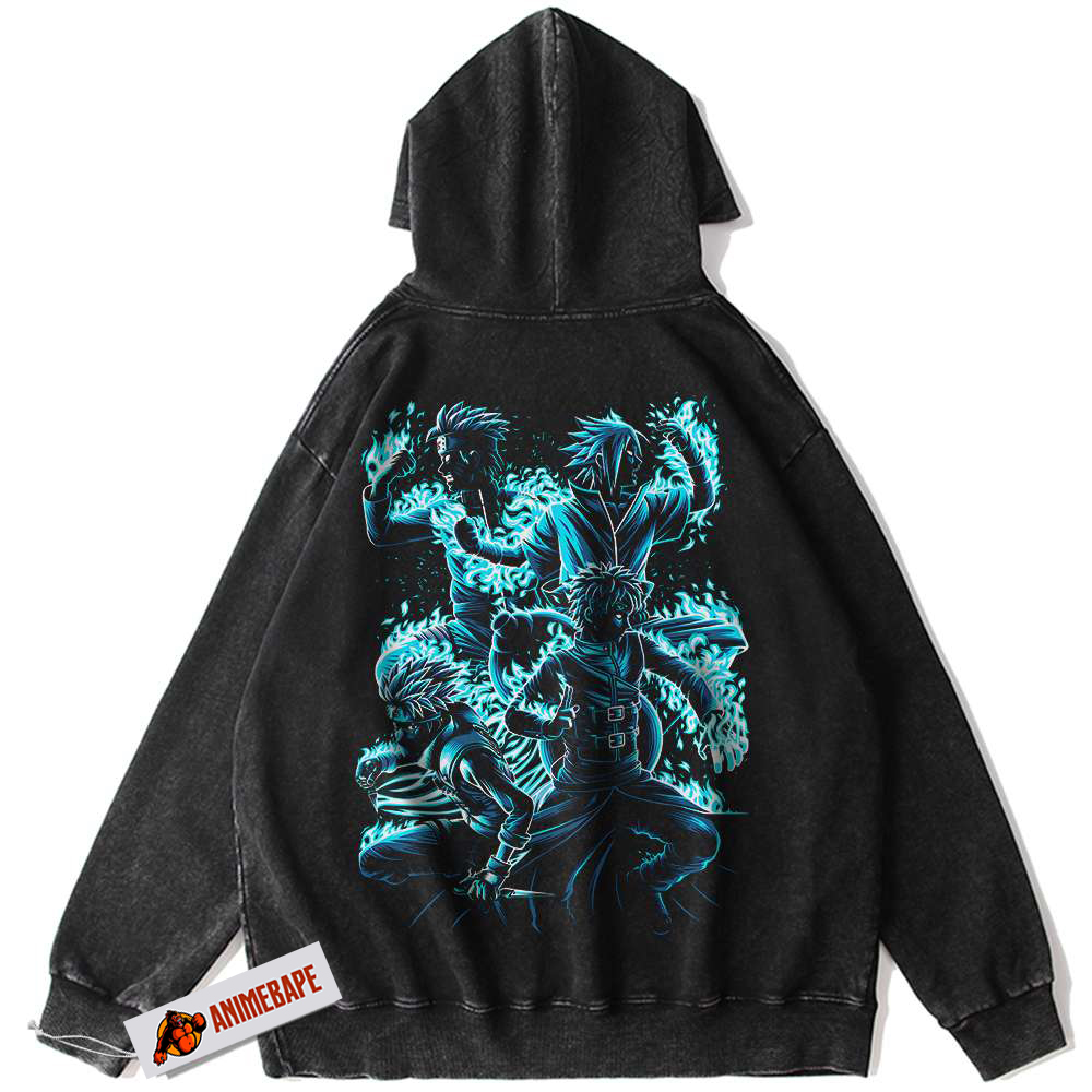 Naruto Vintage Anime Hoodie for Fans and Cosplay Enthusiasts