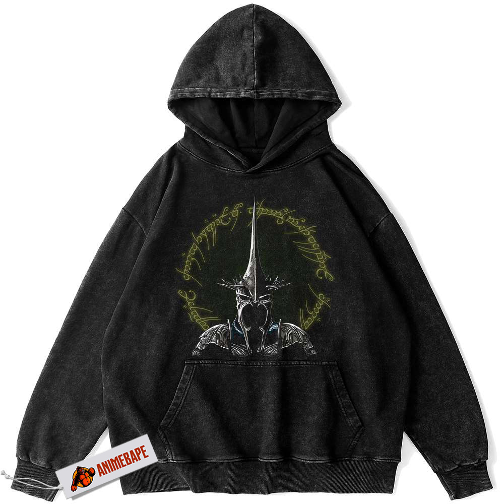 Lord of the Rings Nazgul Hoodie, Vintage LotR Movie Hoodie