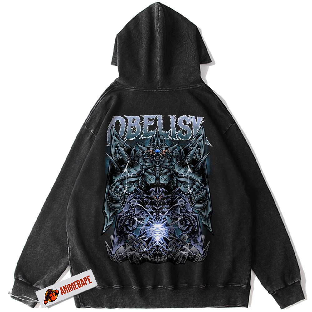Yu-Gi-Oh! Obelisk the Tormentor Vintage Anime Hoodie