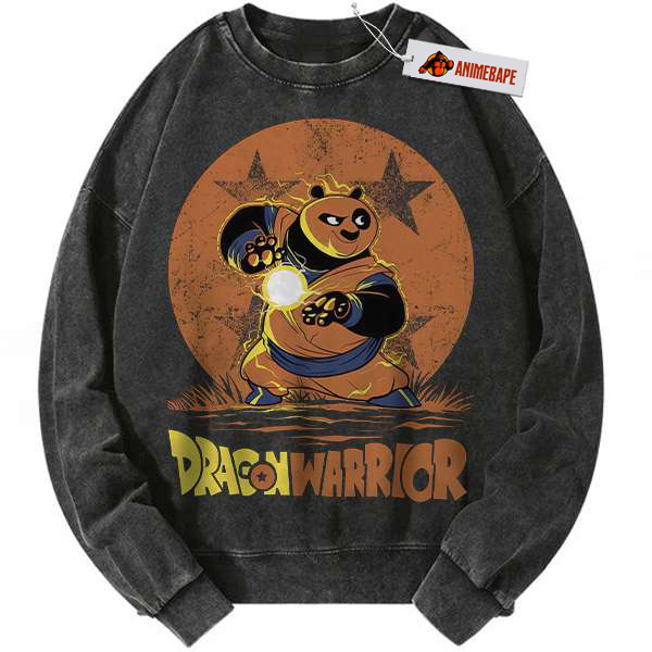 Kung Fu Panda Vintage Animated Sweatshirt for Men and Women