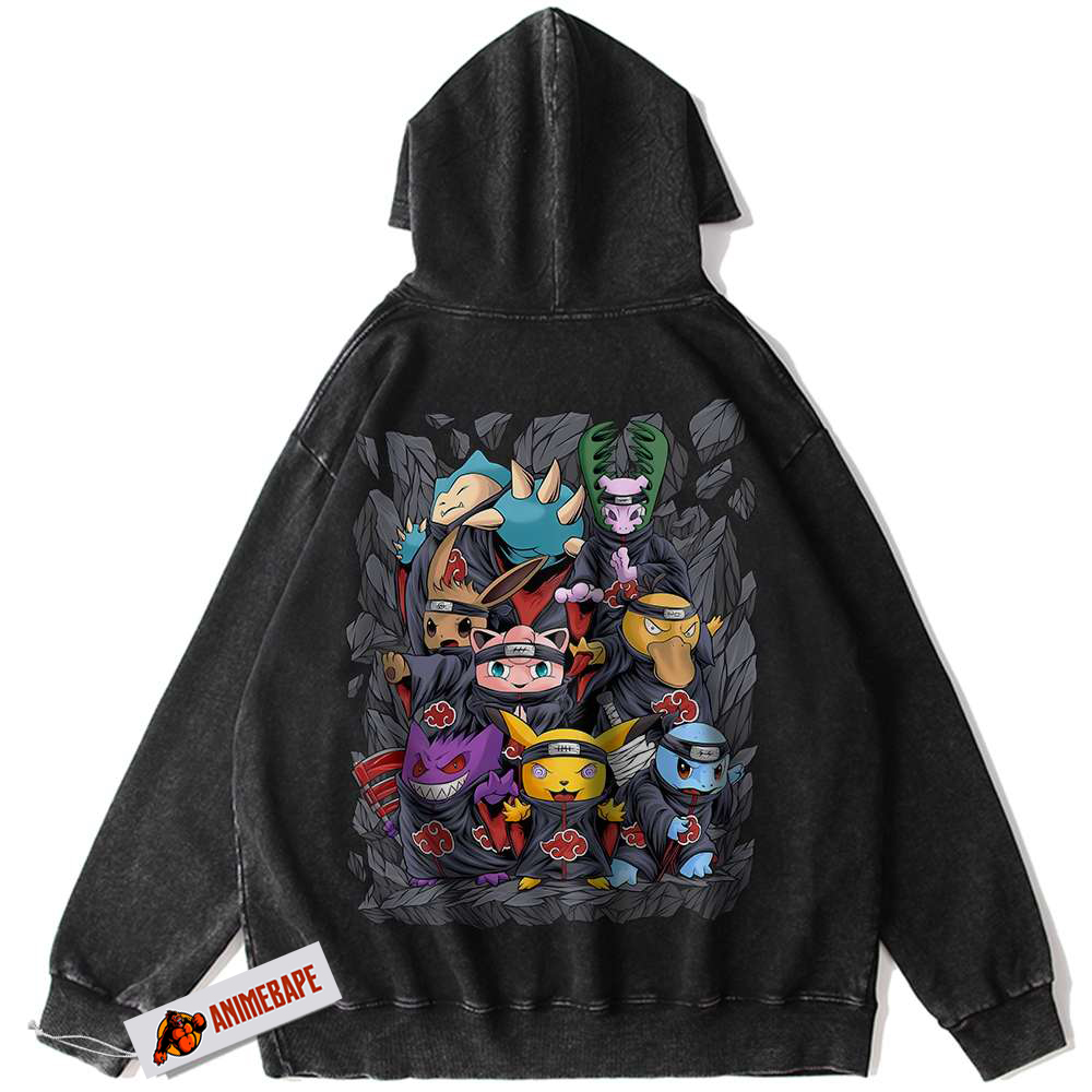 Vintage Pokemon Anime Hoodie for Fans and Collectors