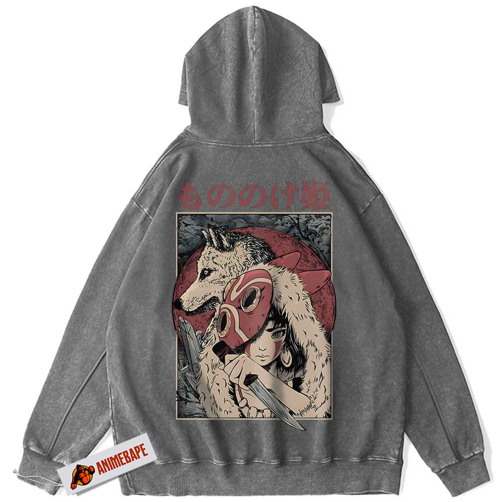 Princess mononoke hoodie outlet