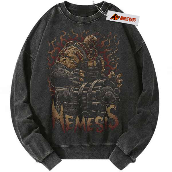 Resident Evil 3 Nemesis Vintage Game Sweatshirt, Cozy Sweater