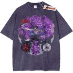 Sasuke Uchiha Naruto Anime Vintage T-Shirt, Mens Tee 3