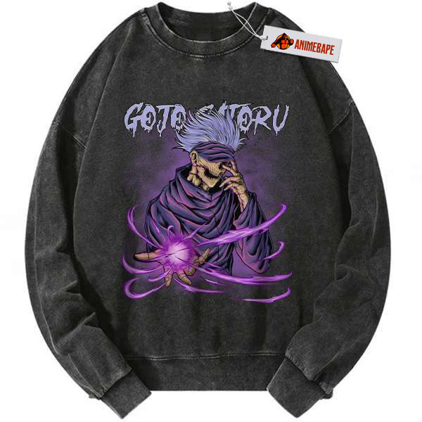 Jujutsu Kaisen Satoru Gojo Vintage Sweatshirt, Anime Sweater