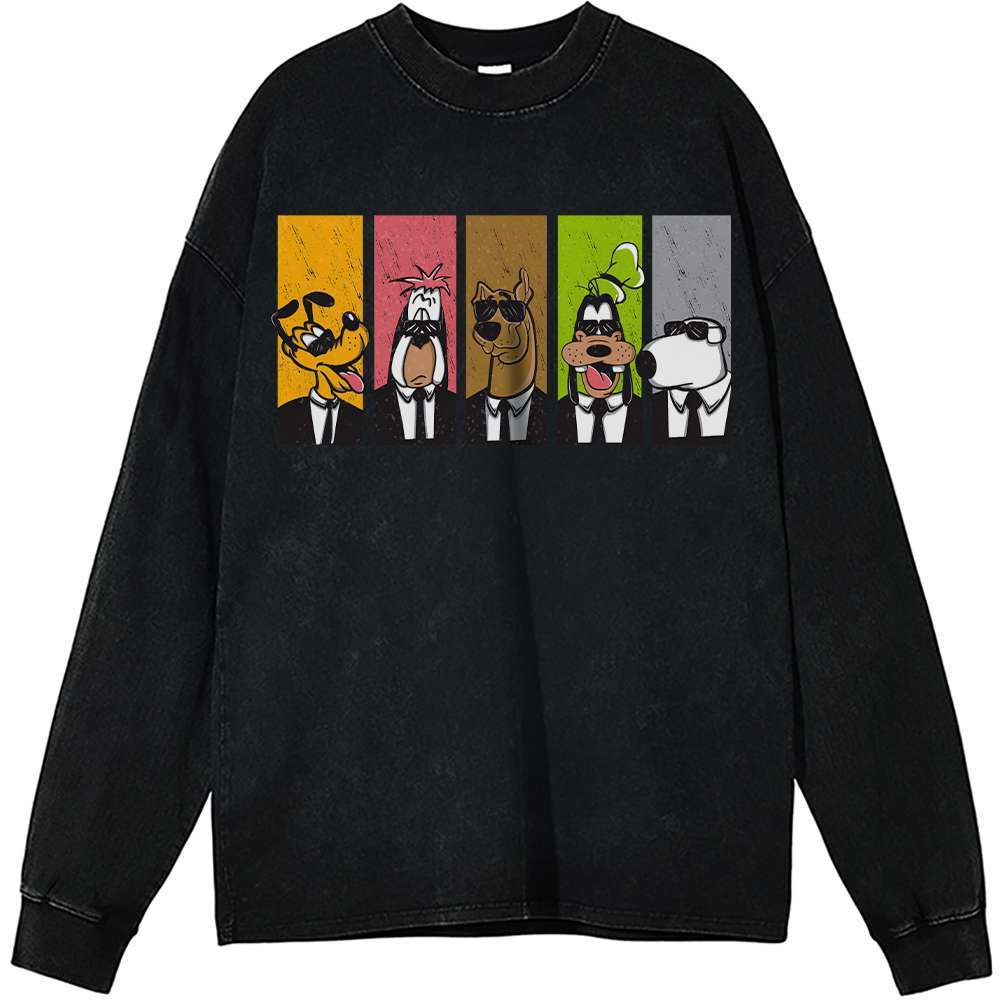 Scooby-Doo Goofy Pluto Cartoon Vintage Sweatshirt