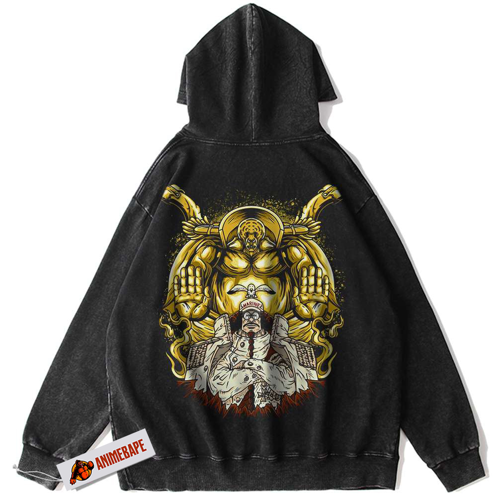 Sengoku Anime Hoodie, One Piece Vintage Hoodie for Fans