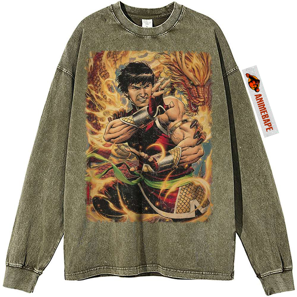 Shang-Chi Marvel Comics Vintage Sweatshirt for Men