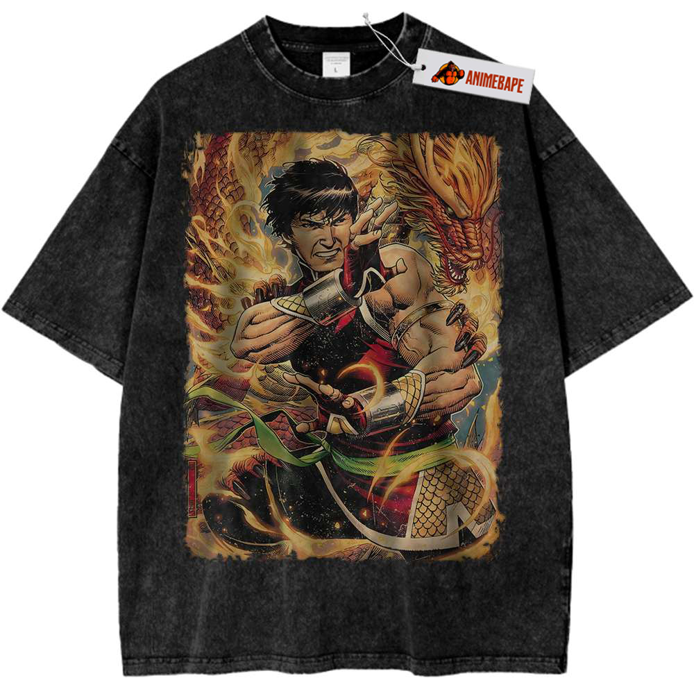 Marvel Shang-Chi Vintage T-Shirt, Graphic Shirt for Fans