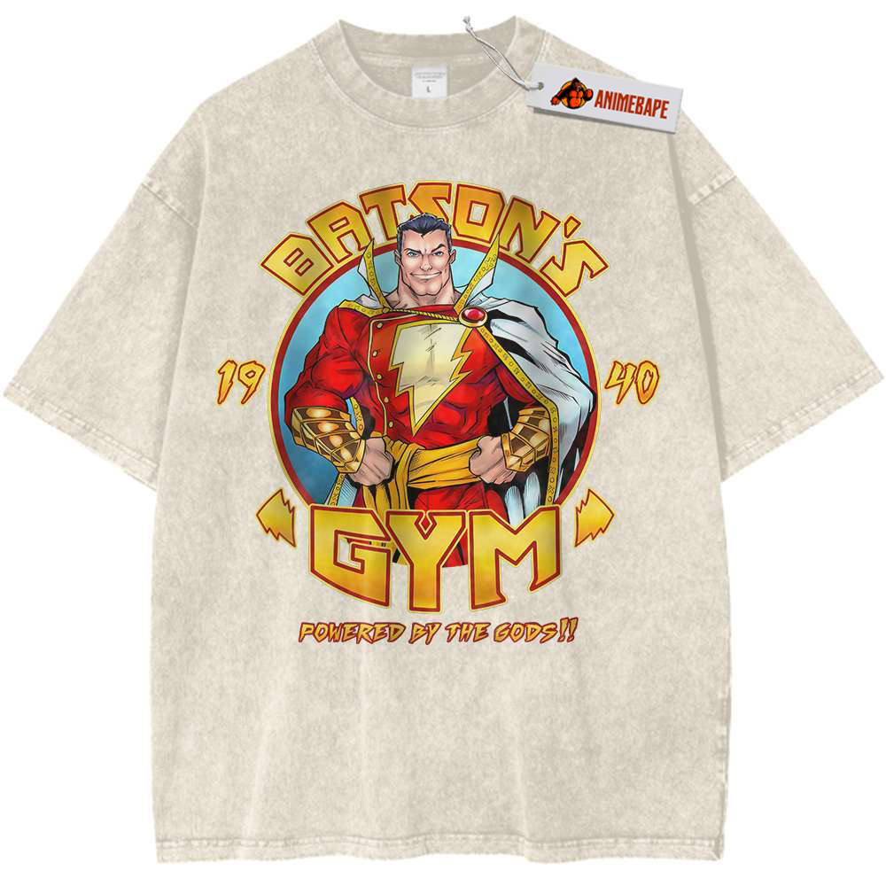 DC Comics Shazam Vintage T-Shirt for Men and Women