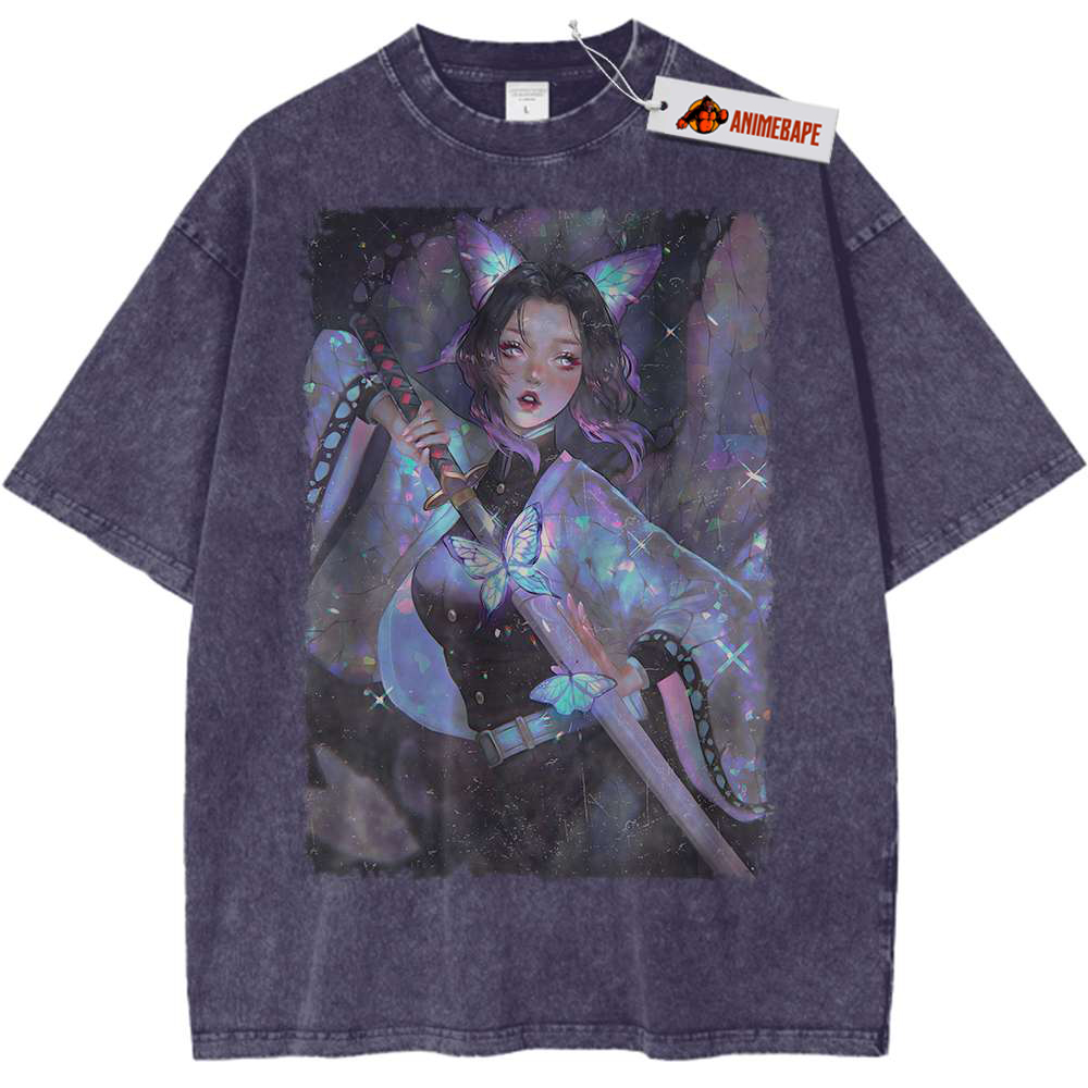 Shinobu Kocho Demon Slayer Vintage Anime Shirt, Cool Graphic Tee