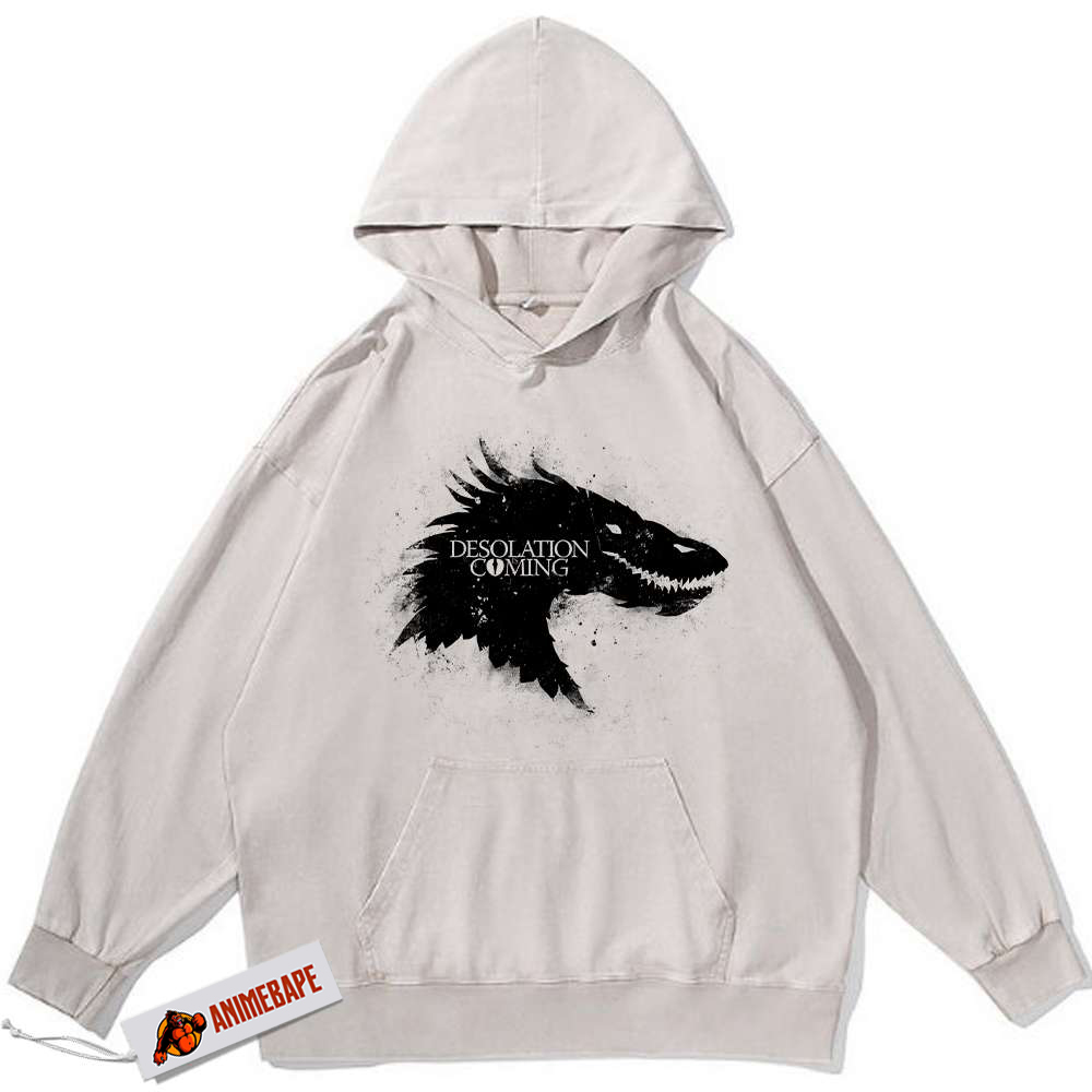 Smaug Dragon Hoodie, The Lord of the Rings LotR Vintage Hoodie