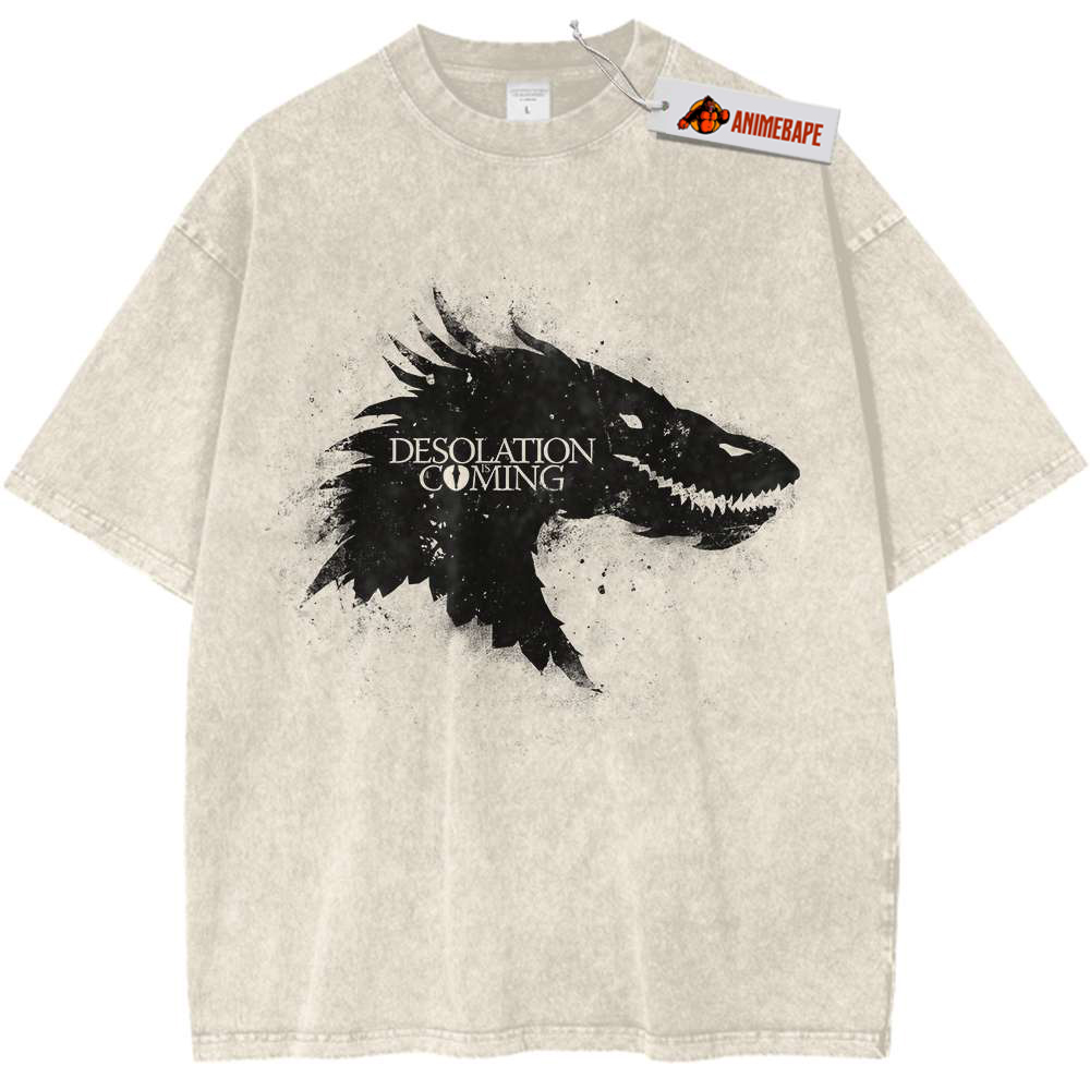 Lord of the Rings Smaug Dragon Vintage T-Shirt, LotR Movie Shirt