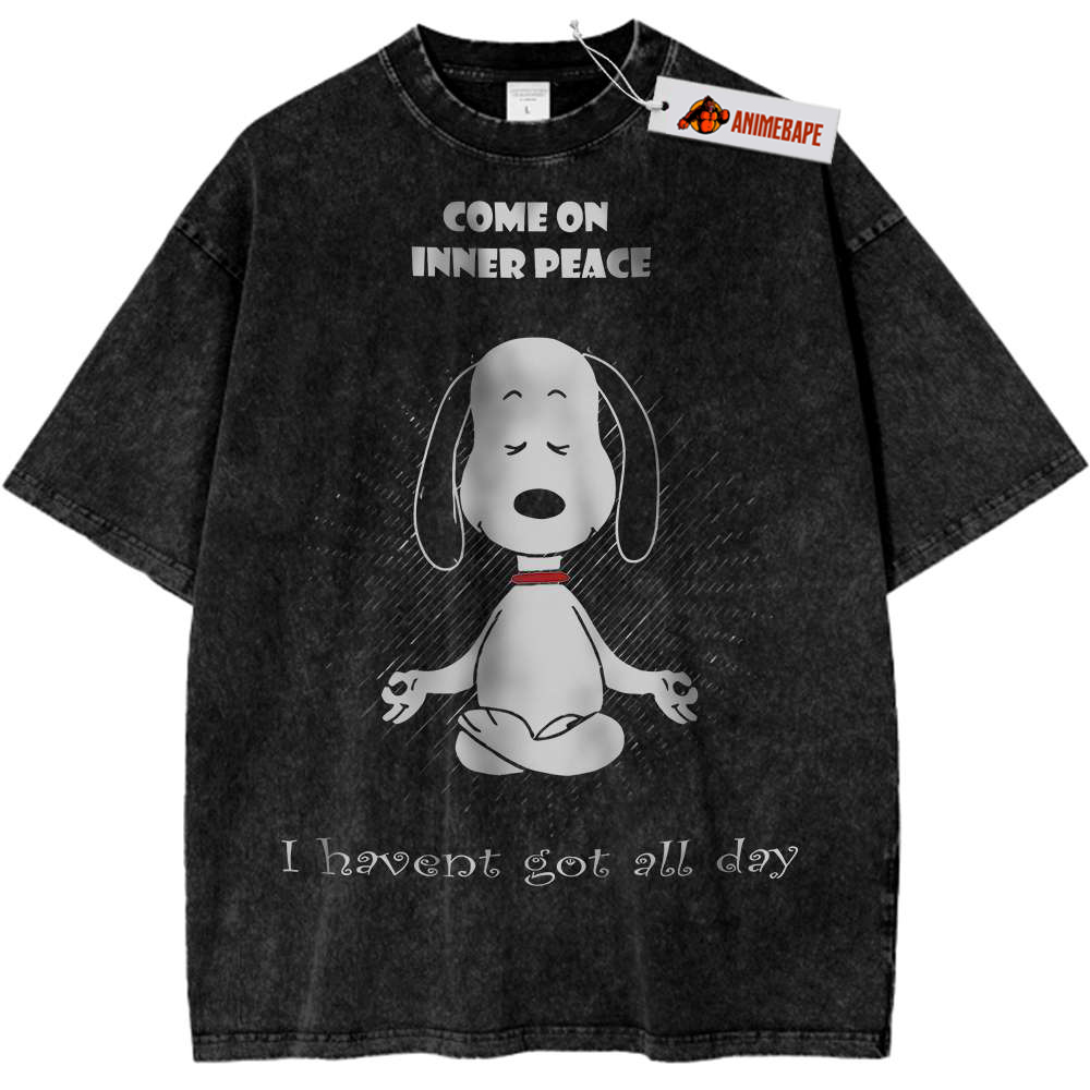 Vintage Snoopy Peanuts Animated Shirt, Graphic T-Shirt for Fans