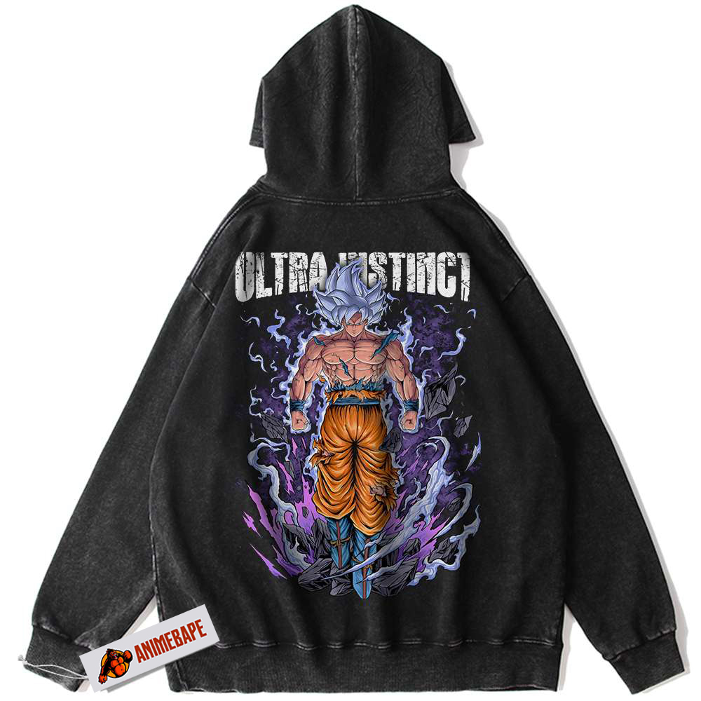 Dragon Ball Z Son Goku Vintage Hoodie, Anime Style Hoodie