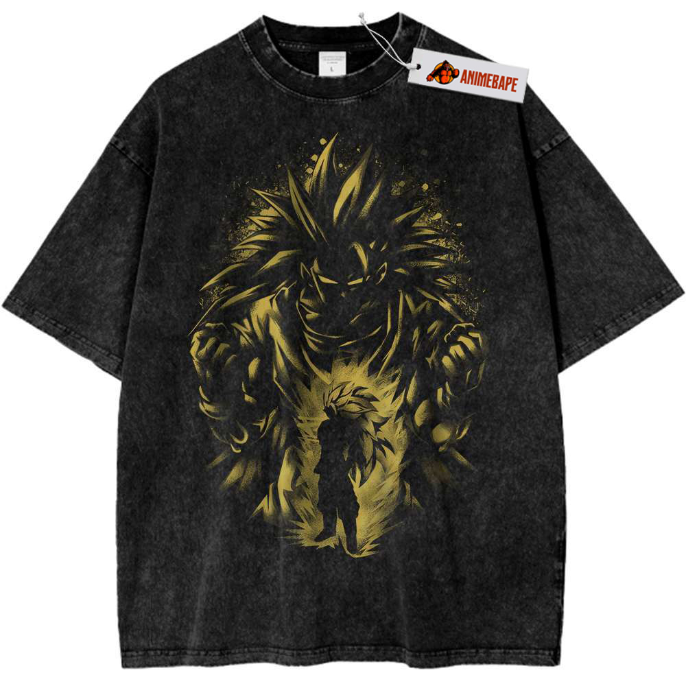 Dragon Ball Z Vintage Tee, Son Goku Anime Shirt, DBZ Shirt